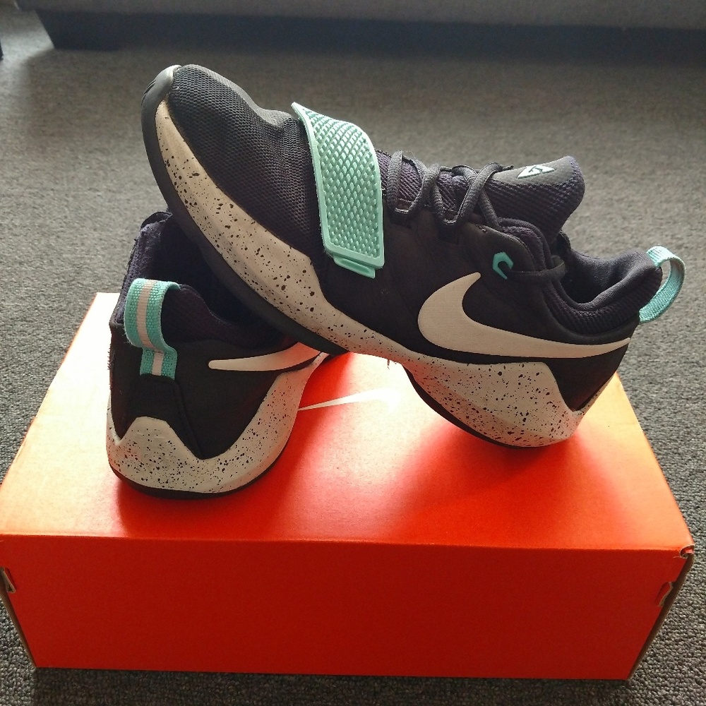 Black and Aqua PG 1's - Youth 7